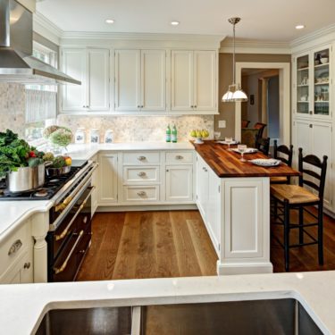 Transitional Kitchen Cabinets – Greenwich